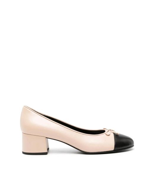 Tory Burch Pink Cap-Toe Pump 45Mm