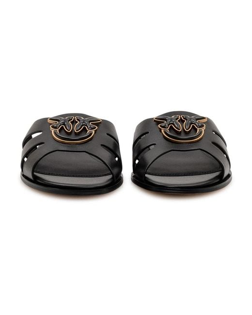 Pinko Black Sliders