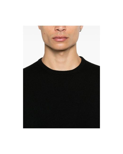 La Fileria Black Cashmere Knitwear for men