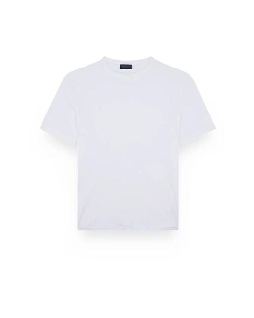 Paul & Shark X-Soft Katoenen T-Shirt in het White voor heren
