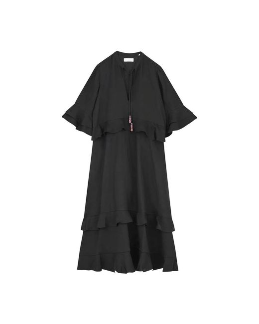 Maxi Dresses Skall Studio de color Black