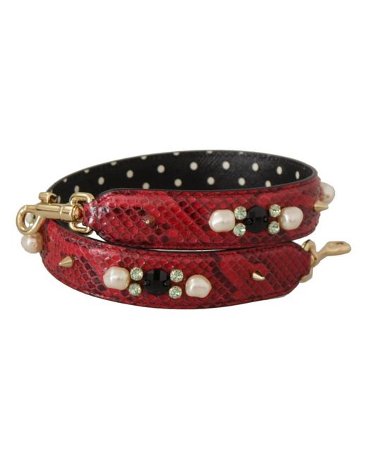 Dolce & Gabbana Red Bag Accessories