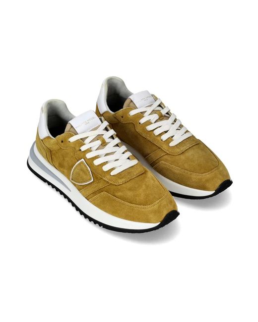 Philippe Model Yellow Sneakers for men