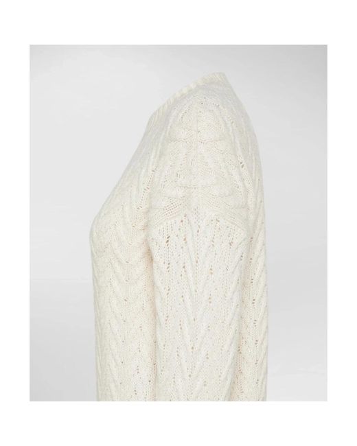 Peuterey White Round-Neck Knitwear