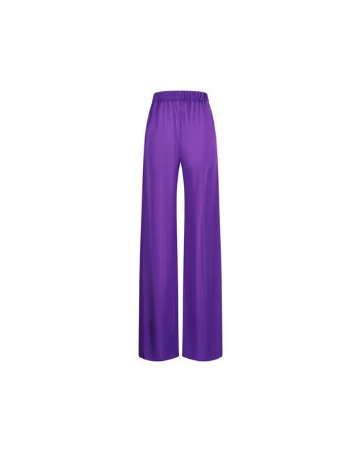 ANDAMANE Purple Wide Trousers