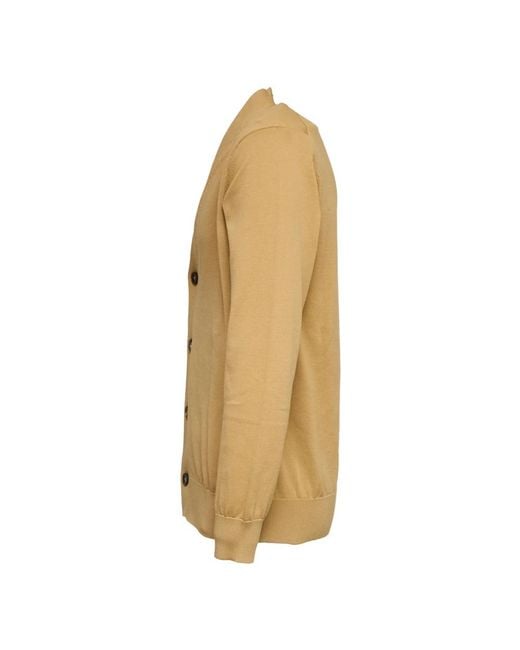 FILIPPO DE LAURENTIIS Natural Cardigans for men