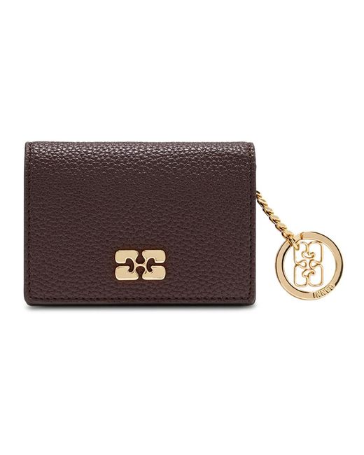 Ganni Brown Wallets & Cardholders