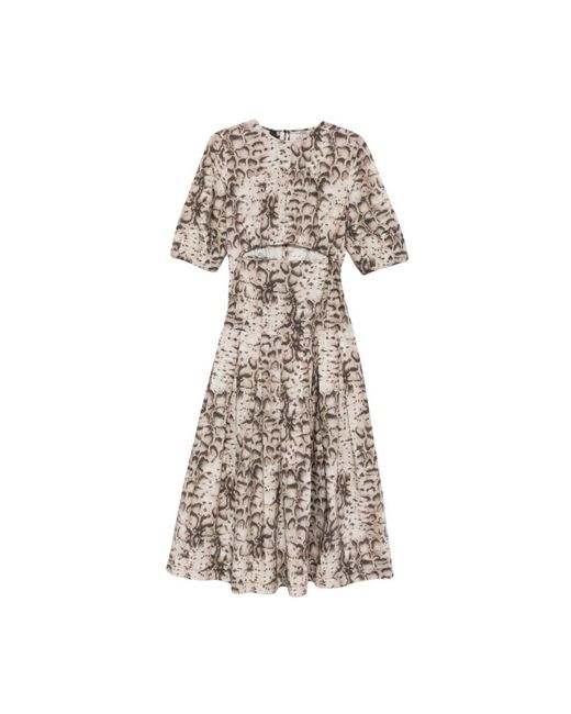 Pinko Natural Maxi Dresses