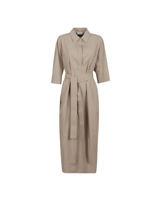 P.A.R.O.S.H. Natural Shirt Dresses