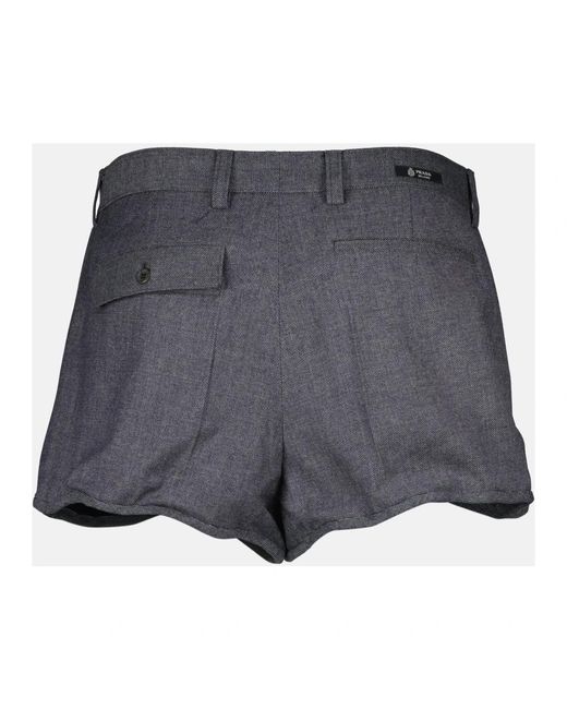 Prada Wired Shorts in het Gray