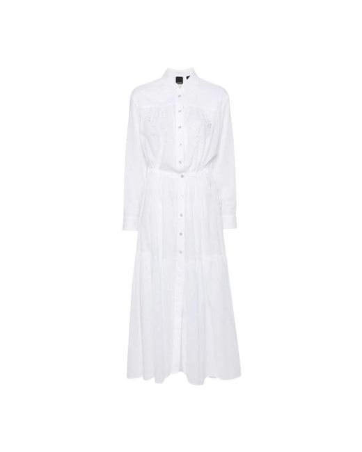 Dresses > day dresses > shirt dresses Pinko en coloris White