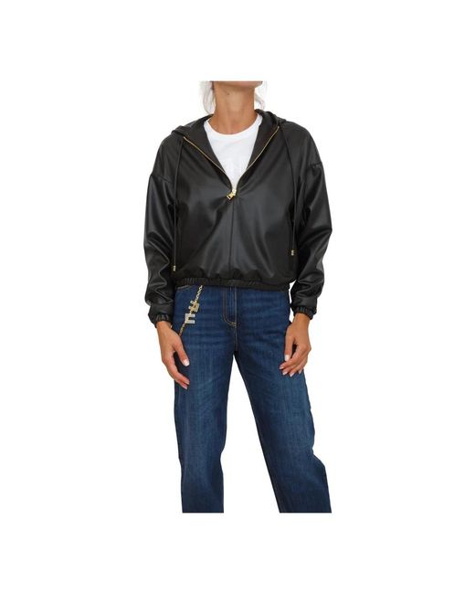 Elisabetta Franchi Black Light Jackets