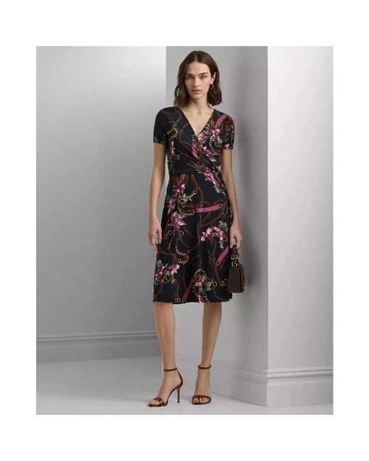 Midi Dresses di Ralph Lauren in Blue