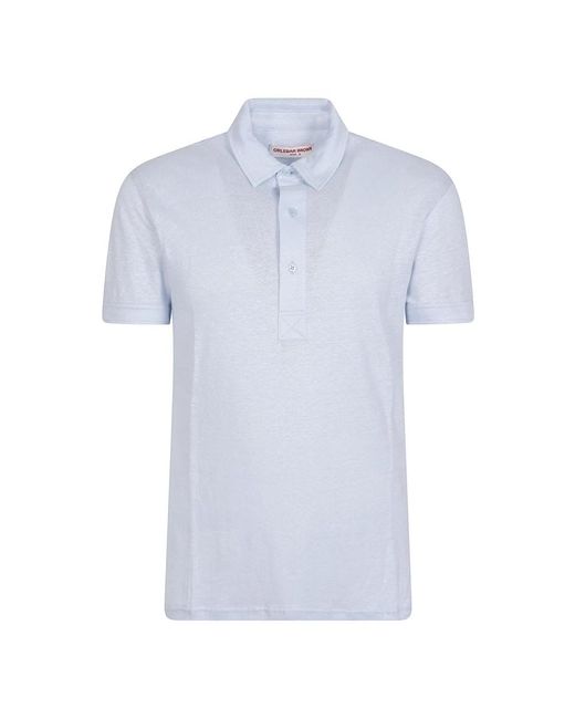 Orlebar Brown Polo in het Blue voor heren