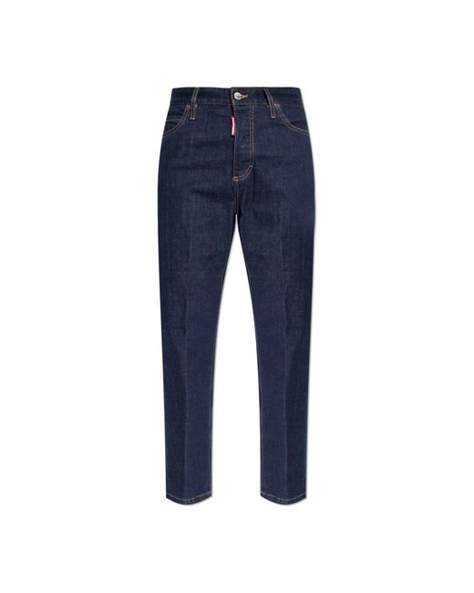 DSquared² Jeans ,Blauw ,Katoen Boston Jeans in het Blue