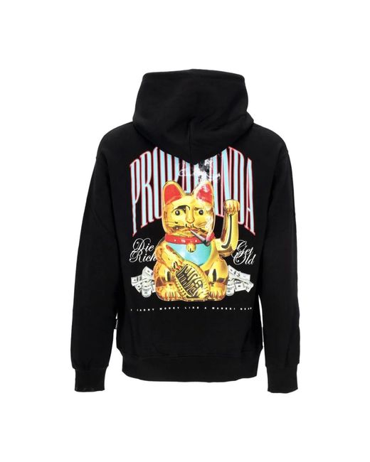 Propaganda Black Hoodies for men