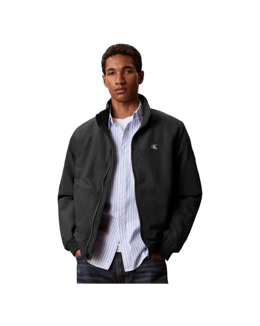 Calvin Klein Lichtgewicht Jack in het Black voor heren