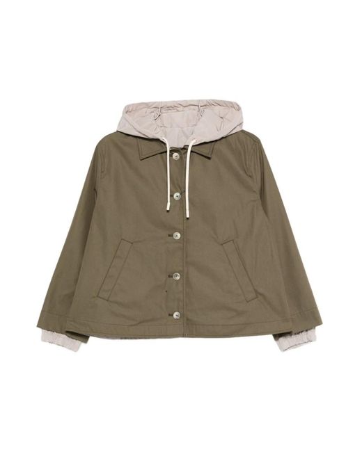 Herno Green Dean Reversible Jacket