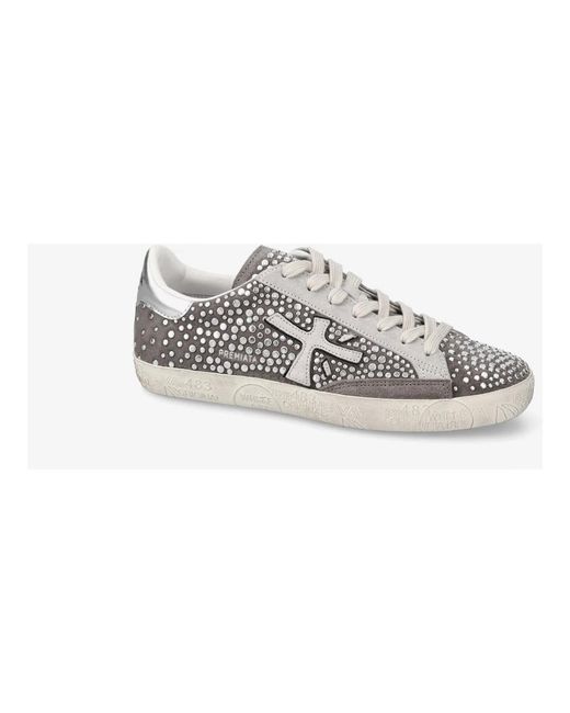 Premiata Gray Sneakers