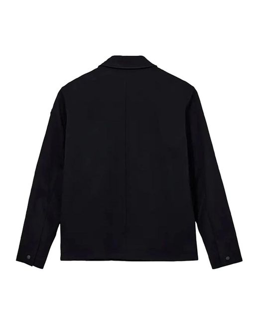 Moncler Blue Light Jackets for men