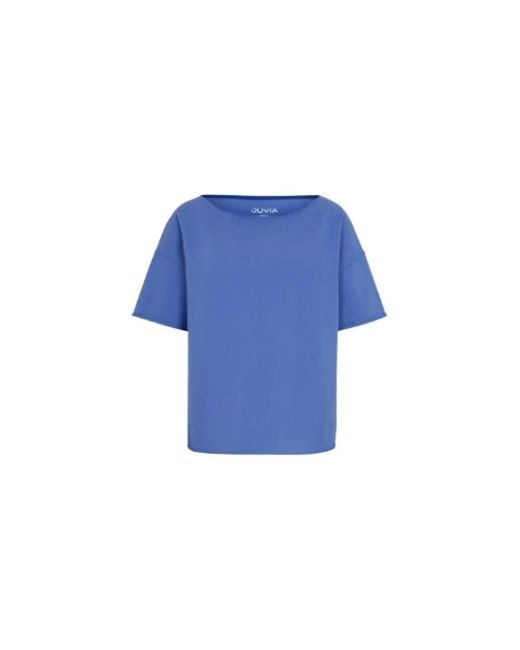 T-shirt moda blu di Juvia in Blue da Uomo