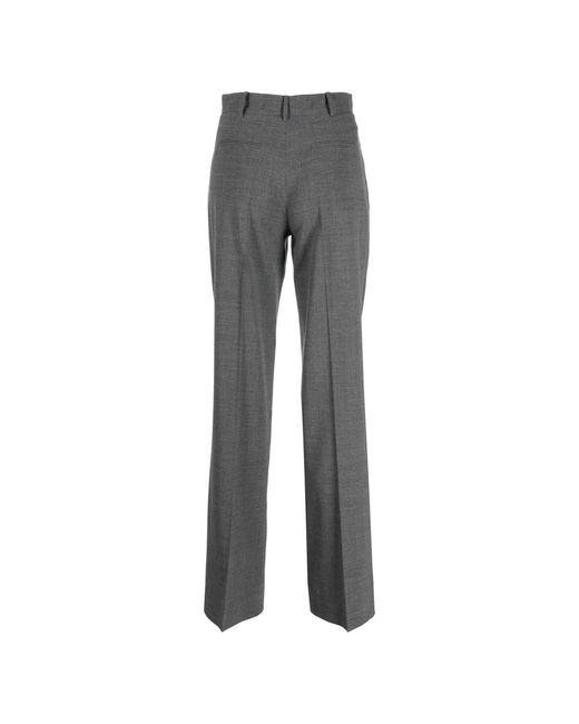 Vivetta Gray Straight Trousers