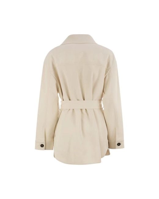 Light Jackets Brunello Cucinelli de color Natural