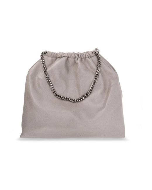 Stella McCartney Gray Bucket Bags