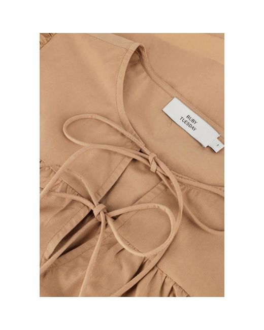 RUBY TUESDAY Overhemden ,Bruin ,Ibene Blouse Charm in het Blue