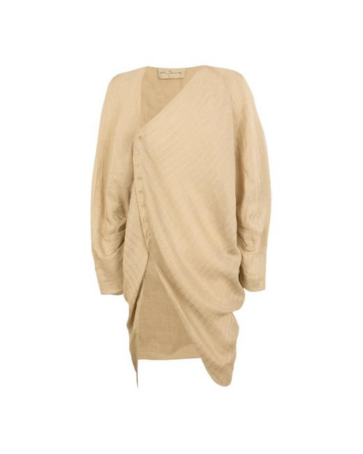 Cortana Natural Blouses