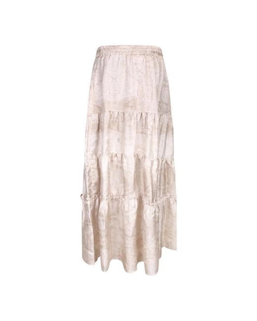 Pierre Louis Mascia Pink Maxi Skirts
