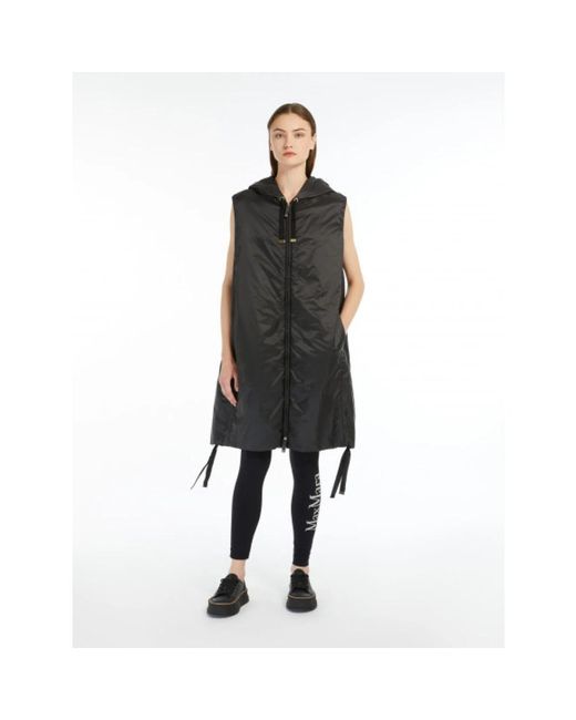 Vests Max Mara en coloris Black