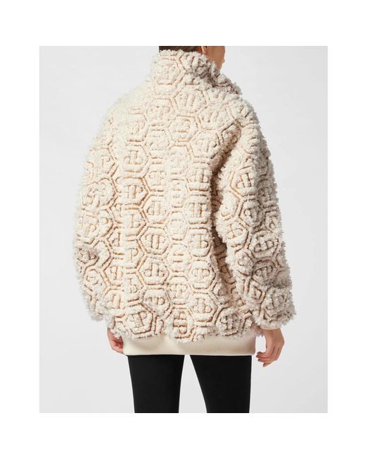 Philipp Plein Jassen ,Monogram Jas in het Natural