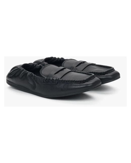 ESTRO Black Loafers