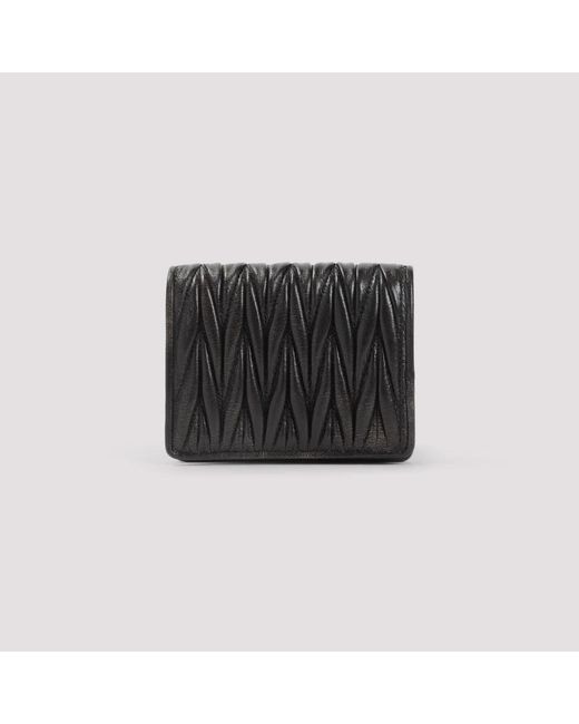 Miu Miu Wallets & Cardholders in het Black