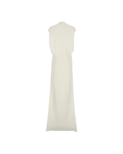 Tom Ford White Weißes Abendkleid Elegante Mode