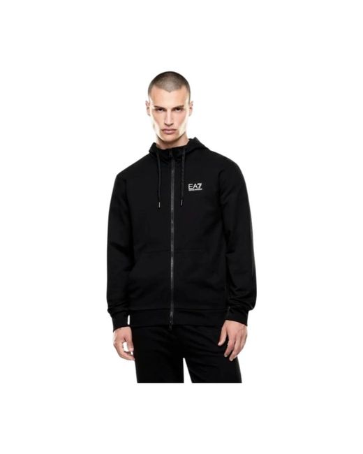 Zip-Throughs EA7 de hombre de color Black
