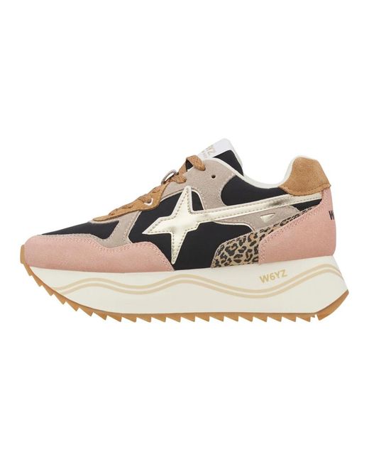 W6yz Deva-W Sneakers in het Natural