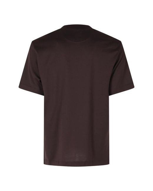 T-Shirts Eleventy de hombre de color Brown