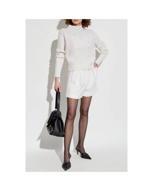 Short Shorts Max Mara de color White
