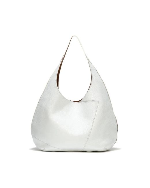 Gianni Chiarini White Shoulder Bags