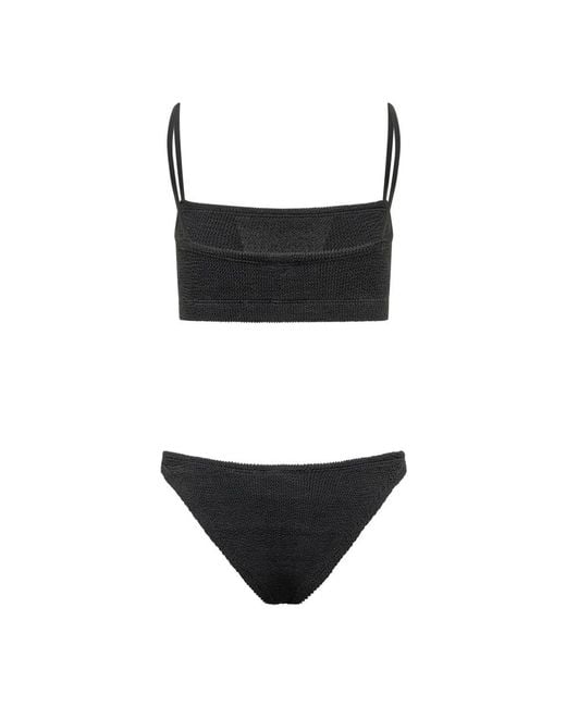 Hunza G Black Bikinis