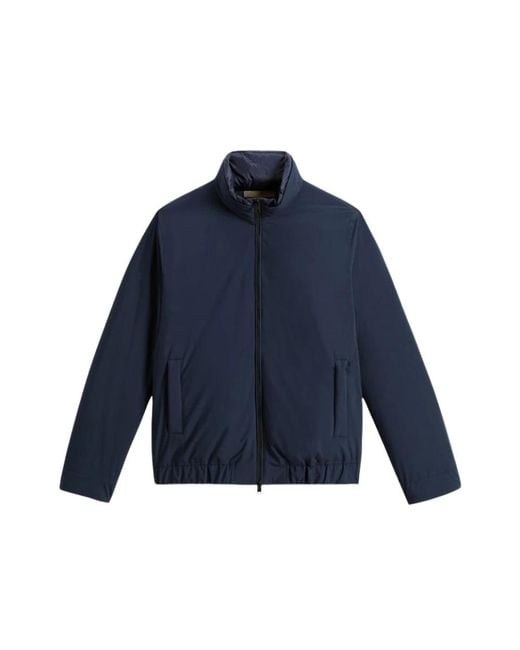 Woolrich Blue Light Jackets for men