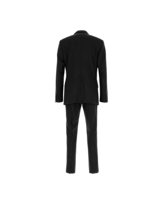 Dolce & Gabbana Black Single Breasted Suits for men
