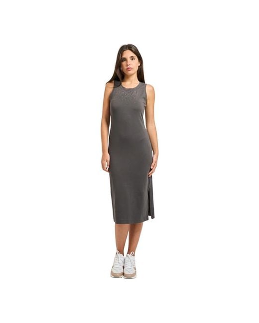 Emporio Armani Black Midi Dresses