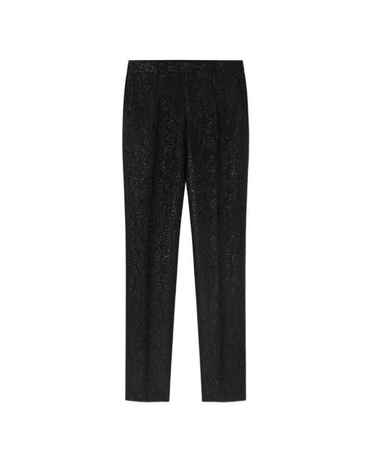 Versace Black Slim-Fit Trousers for men