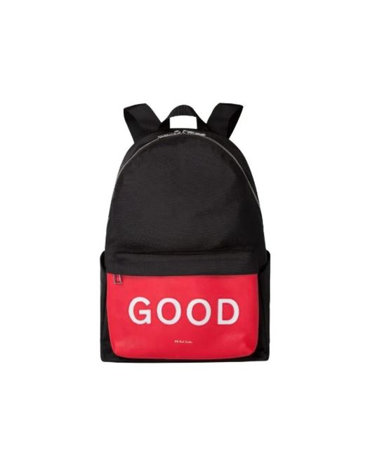 PS by Paul Smith Red Backpacks for men