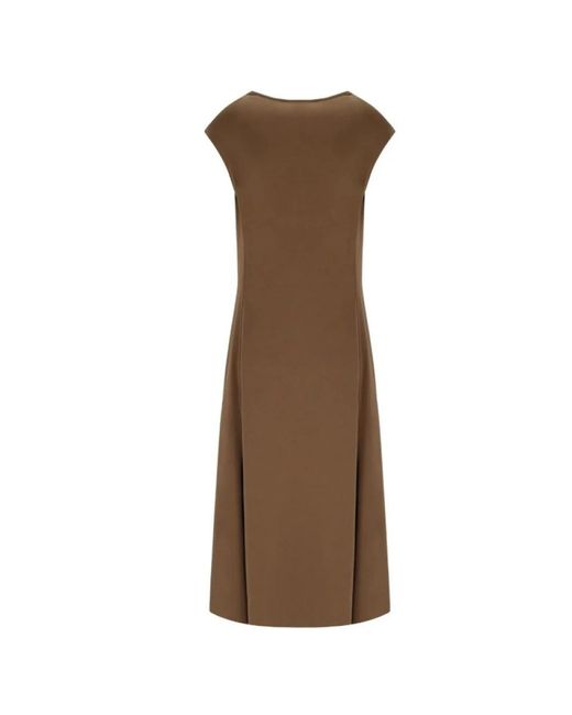 Max Mara Brown Midi Dresses