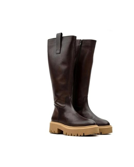Tosca Blu Brown High Boots
