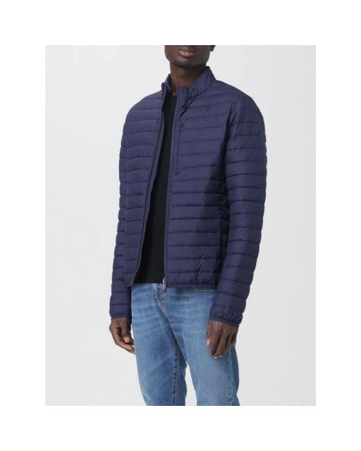 Save The Duck Blue Light Jackets for men